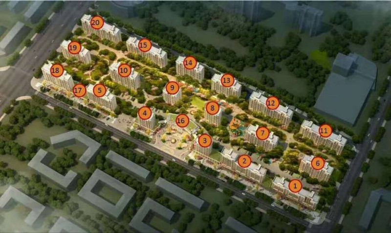 出售智慧城136平精装修四居带家具家电齐全带车位有地下室可分期（第 1 张）