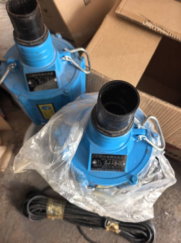 出售两个未使用过三相多级潜水电泵，线长20米，径口40，价格合适（第 2 张）