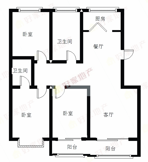 用钱急售水木清华电梯房三居好楼层通阳台，有证，6600/平送地下室随时看房（第 1 张）