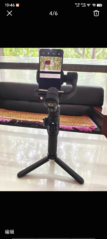 【个人自用】奥川Smart S2手机三轴稳定器，99新，全套配件包装全都在，没有（第 2 张）