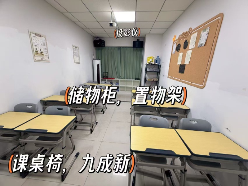 【诚心转让·成熟教培机构】
地址：丛台区连城小学与荀子四小旁
托管+学科，运营3（第 1 张）
