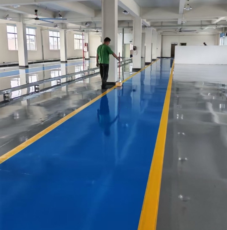 专业施工环氧地坪漆每平方16.8300平起做（第 4 张）