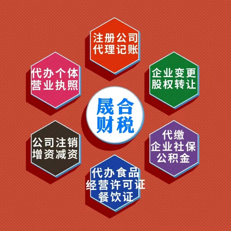 注册公司，代理记账报税，银行开户，公司变更，公司注销，股权转让，收售公司，代办个（第 1 张）