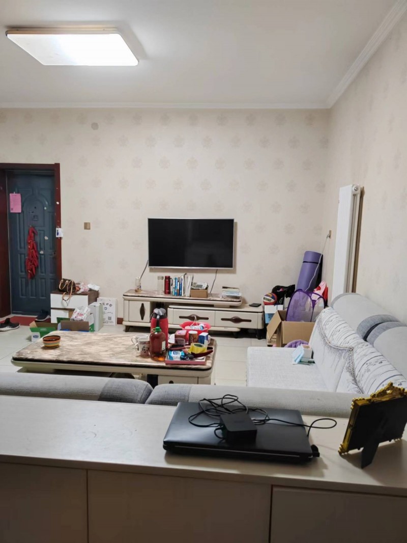 出租渚河路渚河大队旁市政院小区，一套80平米住房，拎包入住家具家电齐全，电视，冰（第 3 张）