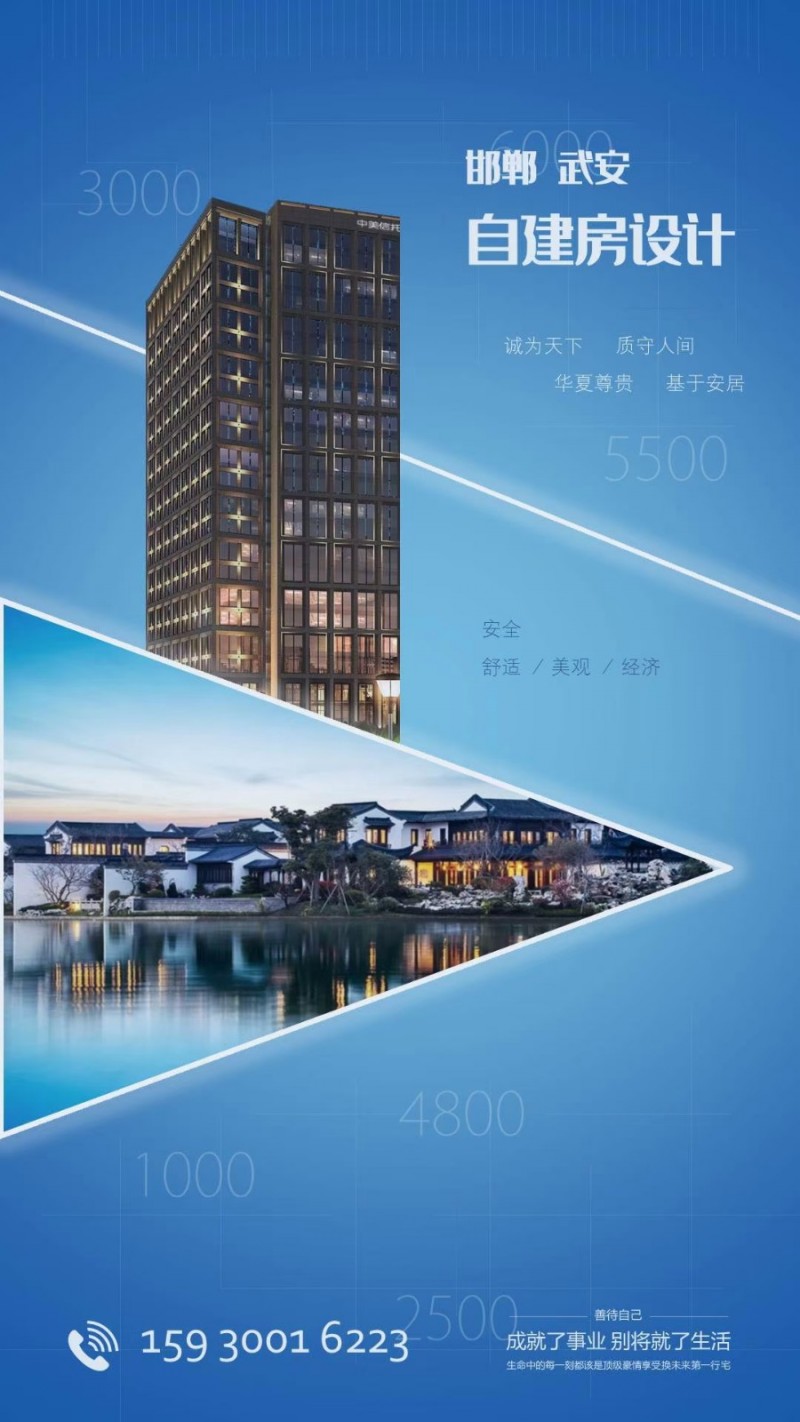 自建房设计，​别墅，单元楼，办公楼，商场等，设计施工 ​工业，民用建筑设计施工 （第 1 张）