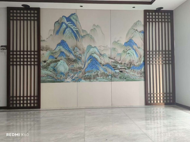 专业施工团队、老房翻新、全屋定制、设计、老旧墙腻子乳胶漆施工
☎️承接贴壁纸墙（第 9 张）