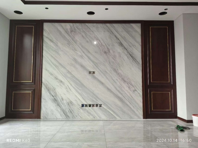 专业施工团队、老房翻新、全屋定制、设计、老旧墙腻子乳胶漆施工
☎️承接贴壁纸墙（第 8 张）
