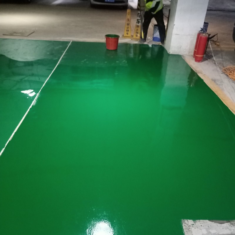 地坪漆，环氧地坪施工，固化地坪施工，pvc塑胶地板施工，沥青路面改色（第 2 张）