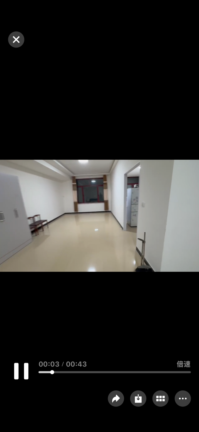 2室一厅一厨一卫个人住房，年前装修好，房子干净，采光好，带空调，大床，热水器，办（第 6 张）