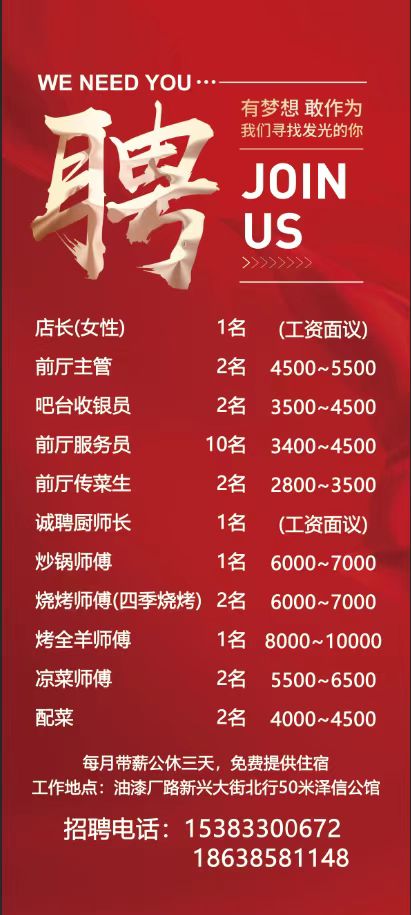 招聘（第 1 张）