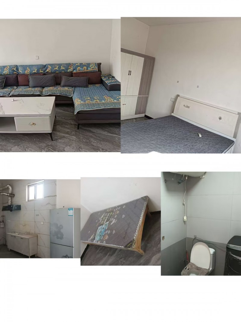 出租房屋:柳新庄自碧桂园墙西建小区房拎包入住，天然气，地暖，空调，冰箱，洗衣机，（第 1 张）