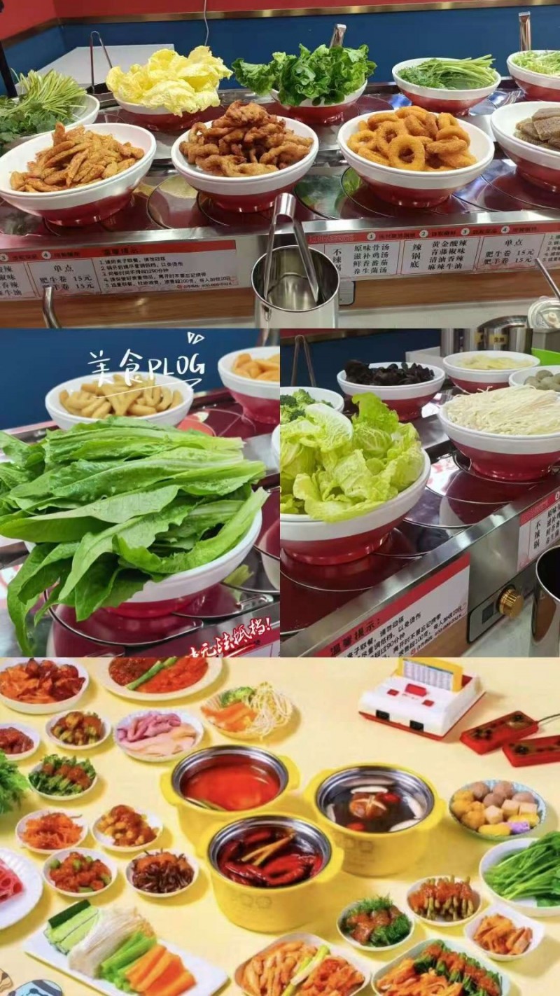转让邯郸世纪大街鑫都汇对面临街品牌小火锅店，紧邻多小区+学校，客流量爆棚！精装环（第 5 张）