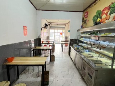 转让成安小吃街口临街餐馆，80平纯一层，西邻美食林购物广场，东邻新赵都商场。繁华（第 3 张）