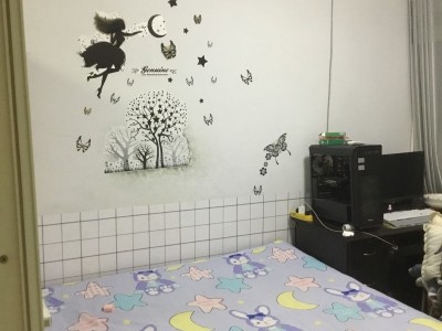 怡都花园69号院5号楼一单元，两室一厅，次卧出租。简装双气。能做饭，可洗澡。热水（第 1 张）