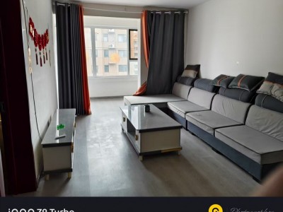 【锦绣名都】出租三室两厅一卫，家具家电齐全，水电暖齐全，年租带暖气（第 1 张）