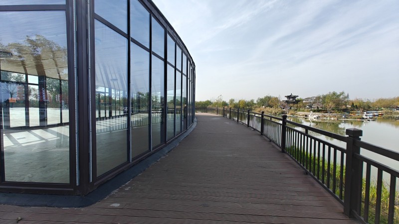 门市位于永年区广府镇。紧邻广府古城景区南门外，杨露禅故居对面。环境优美，客源丰富（第 4 张）