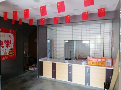 丰泰南区北门临街门市，面积170平，有三相电。对面是复兴实验小学，锦玉幼儿园，复（第 6 张）