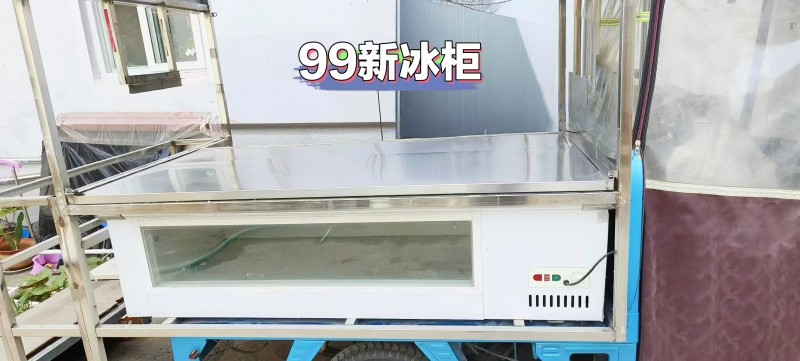 99新大江牌高低挡电动小吃车、快拆四周车围栏。品牌大容量电池、驾驶室全包顶棚、夏（第 4 张）