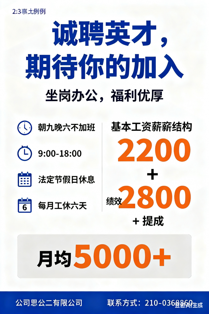 招聘专员（第 1 张）