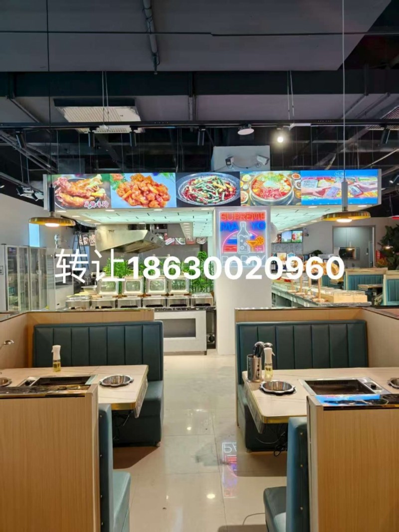 黄金地段自助餐厅转让
地址:光明街万家福超市2楼伦度自助餐厅
交通便利:停车（第 5 张）