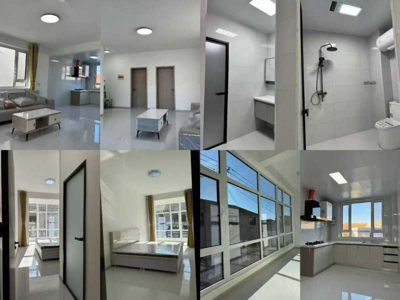 首次出租南疃村自建单元楼： 三室两厅空间阔绰，干湿分离大卫生间，全新家具家电齐全（第 1 张）