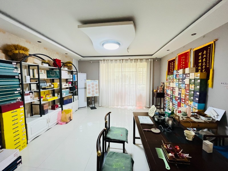 荣盛锦绣花苑三室两厅两卫，建筑面积132㎡，低层家具家电齐全，配备3台空调（1柜（第 6 张）
