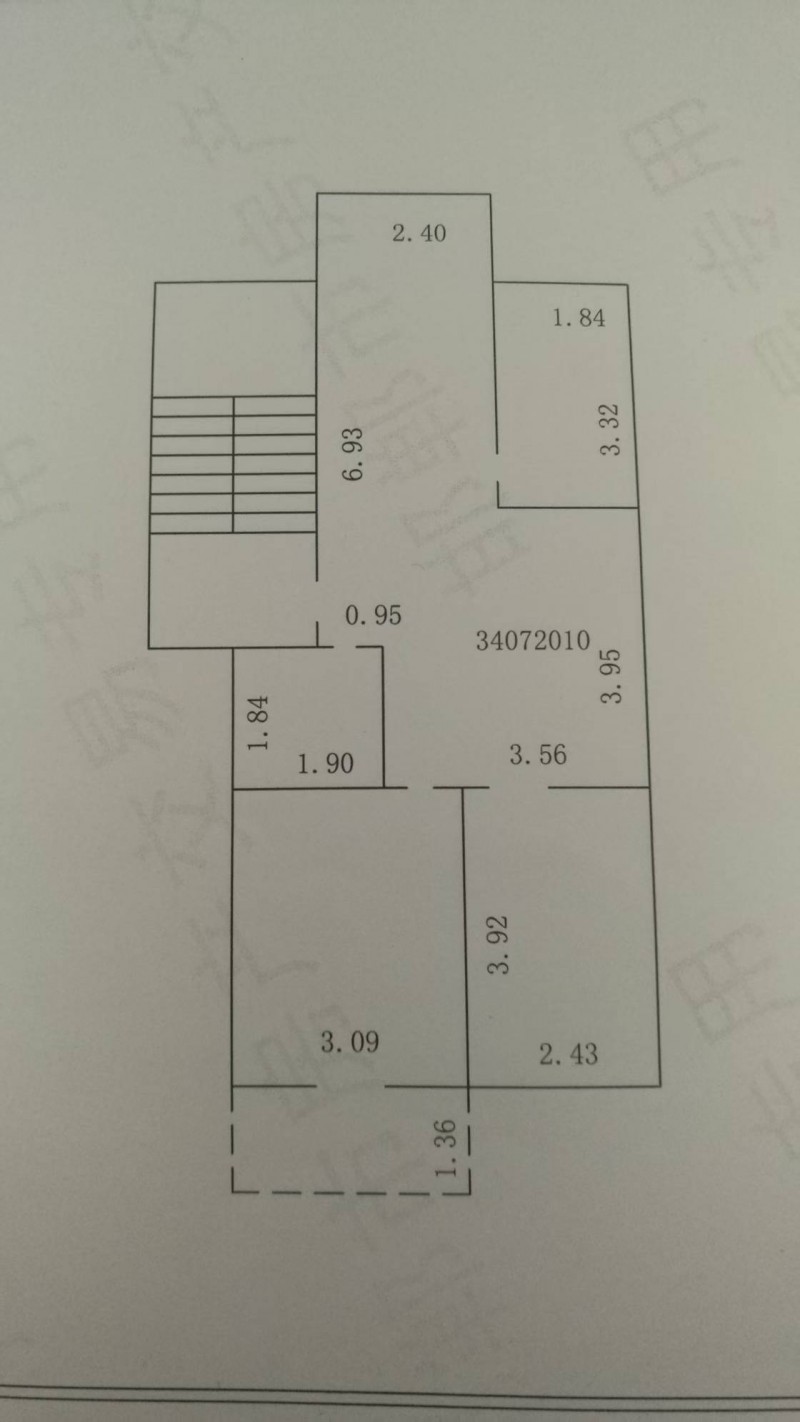 复兴区泽信云樾天著旁新欣佳苑小区单元房二层（共六层），3室2厅1卫，面积86.4（第 9 张）