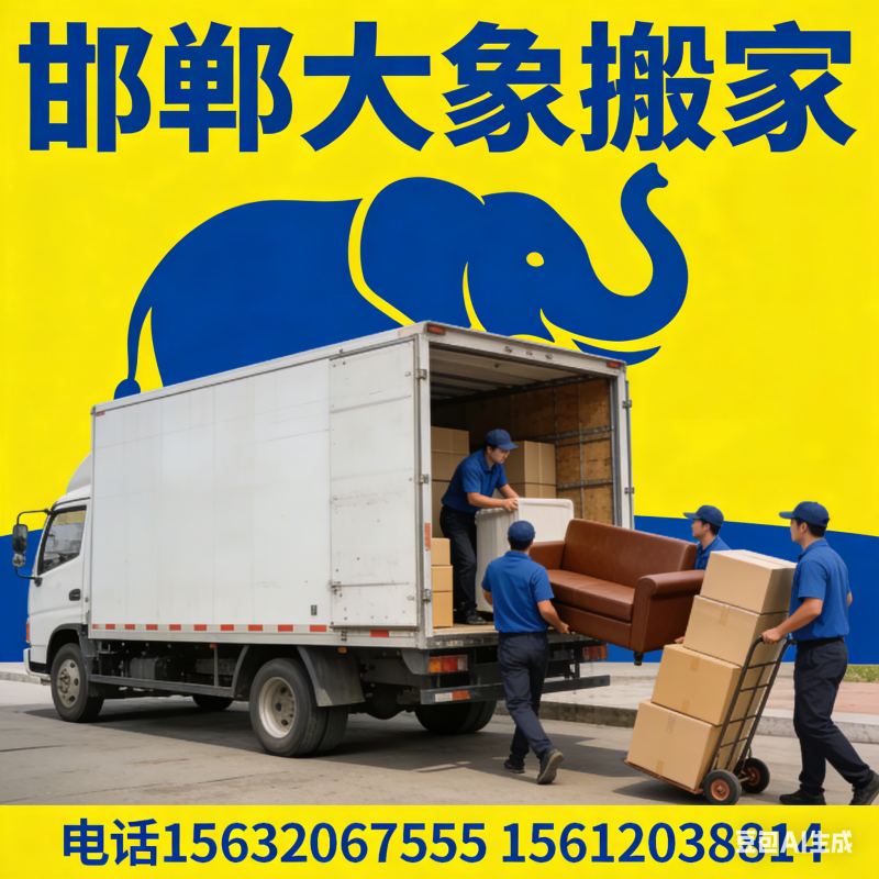 搬家好帮手，大象来帮忙。邯郸市搬家公司均可接单服务。空调移机加氟维修打孔，空调依（第 9 张）