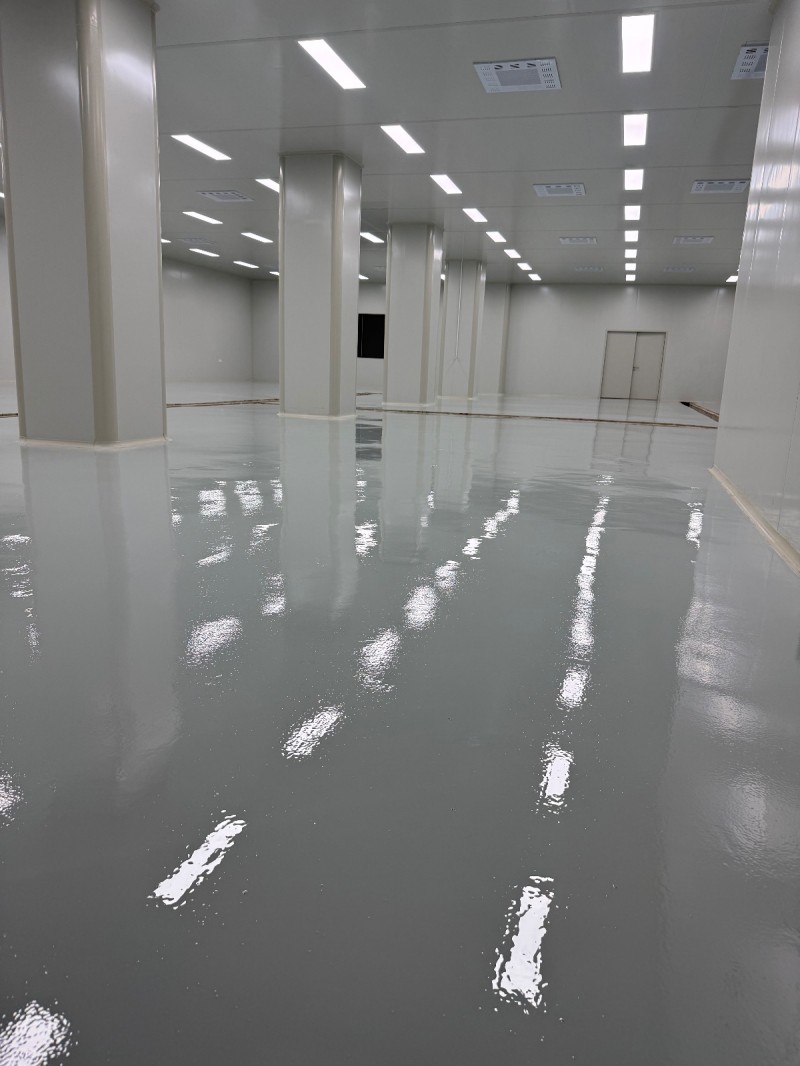 专业施工环氧地坪漆固化剂地坪环氧自流平300平起做（第 6 张）