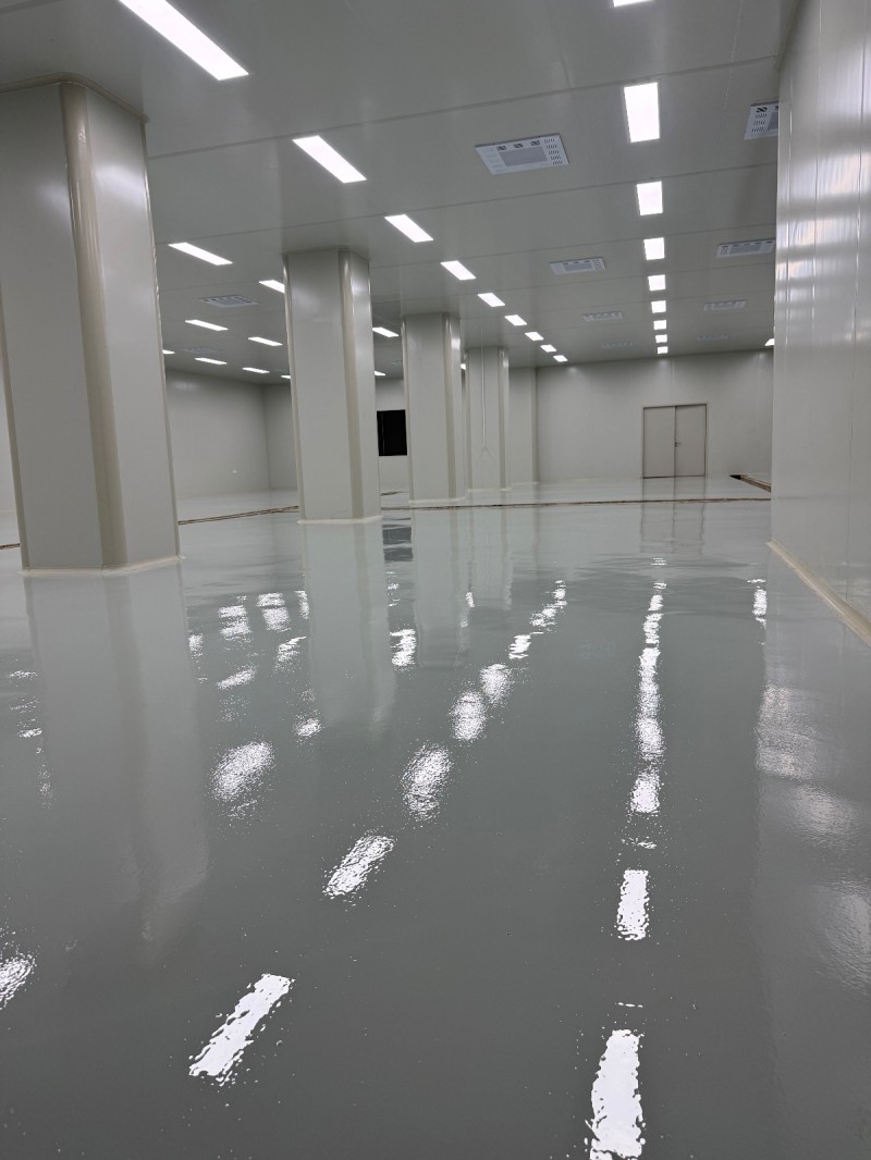 专业施工环氧地坪漆固化剂地坪环氧自流平300平起做（第 5 张）