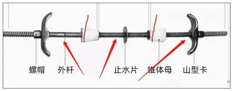 沛森三段式止水螺杆
主营产品：三段式止水螺杆 塑料椎体螺母  定做双头螺杆（第 1 张）