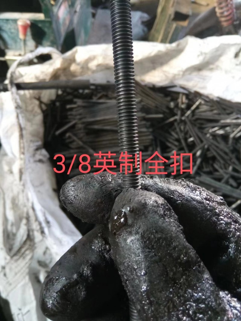 承接各种异形全扣丝加工
丝杠加工，M8--56，国标正反扣。长度100--3米（第 1 张）