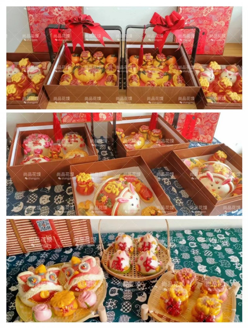 私人订制:中式蛋糕，生日花馍，祝寿，结婚，满月，乔迁，上供，礼佛，开业……需要的（第 3 张）