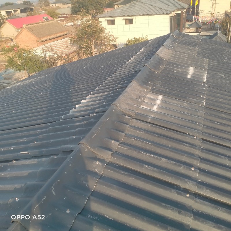 专业安装北京纤维彩瓦彩钢瓦树脂瓦欧式街门雨棚欢迎致电（第 2 张）