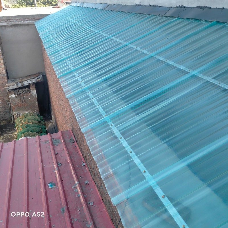 专业安装北京纤维彩瓦彩钢瓦树脂瓦欧式街门雨棚欢迎致电（第 4 张）