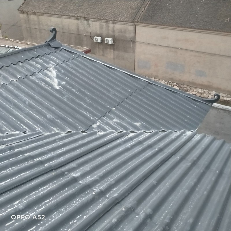 专业安装北京纤维彩瓦彩钢瓦树脂瓦欧式街门雨棚欢迎致电（第 7 张）