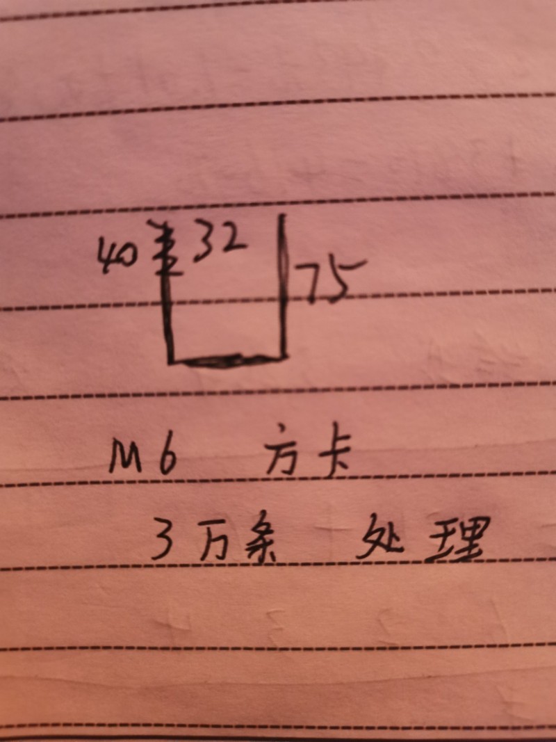 U型丝M6国标U型方卡预售处理3万个质量没问题有需要的可联系本工厂～（第 2 张）