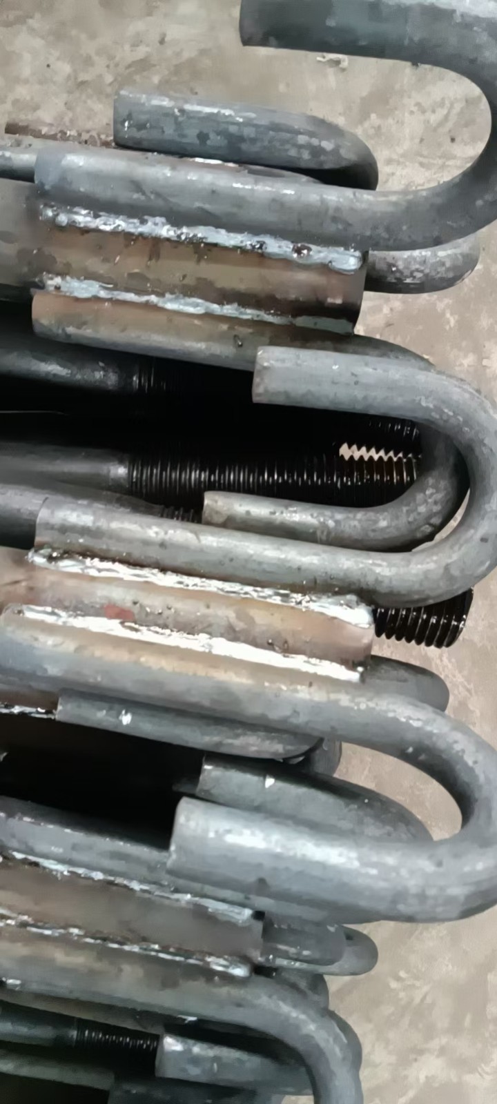 本厂生产销售加工地脚螺栓U 形丝光伏拉条双头单头预规格m8-64预埋板激光割板3（第 4 张）