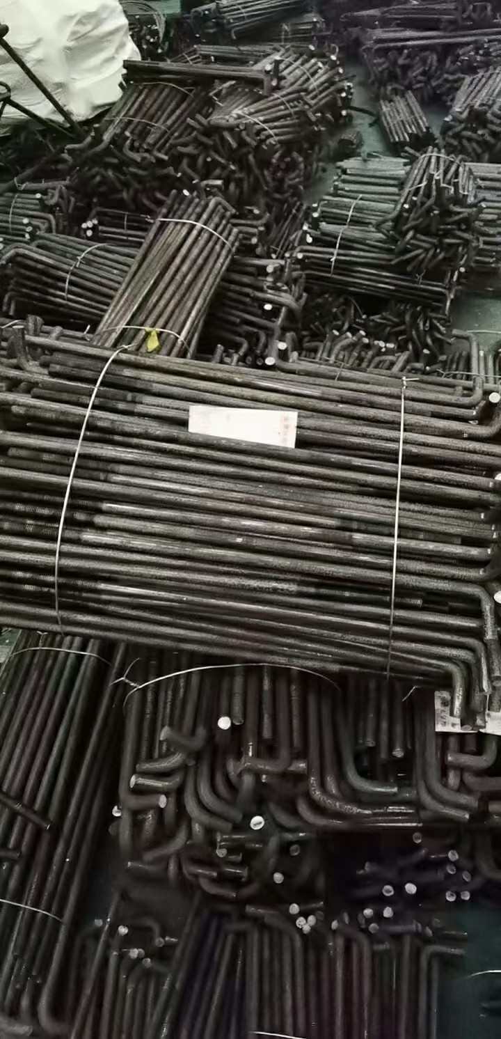本厂生产销售加工地脚螺栓U 形丝光伏拉条双头单头预规格m8-64预埋板激光割板3（第 8 张）