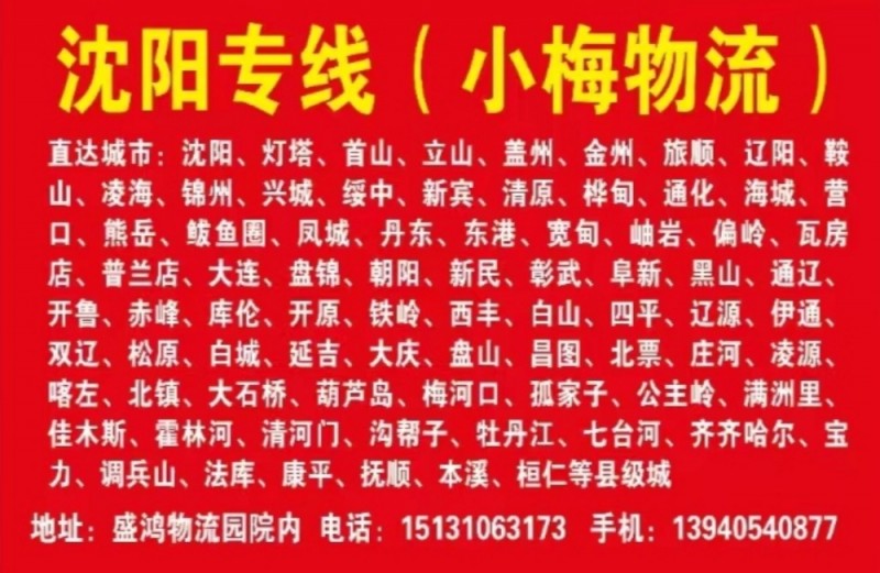 直达辽宁沈阳（第 1 张）
