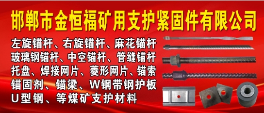 主营：左旋锚杆、右旋锚杆、麻花锚杆、玻璃钢锚杆、中空锚杆、管缝锚杆托盘、焊接网片（第 1 张）