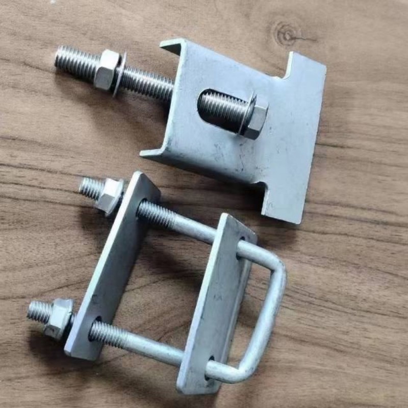 铝合金光伏配件，中压块，边压块，光伏线，角尺夹具等等（第 1 张）