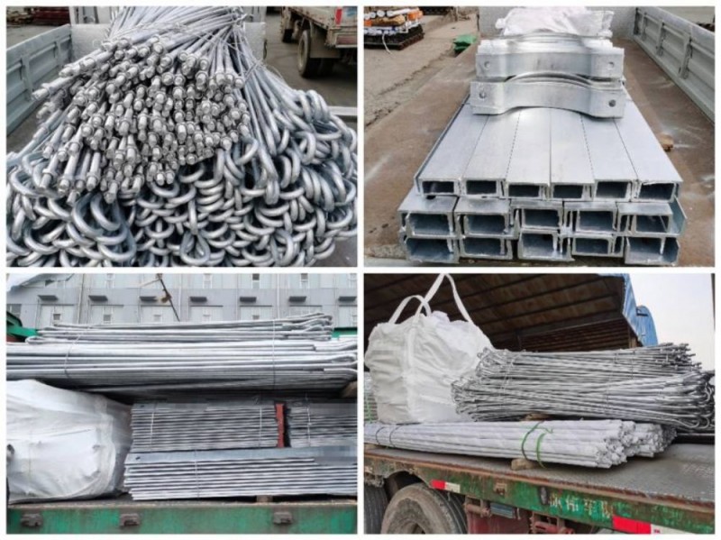 主要生产销售:电力金具，通讯器材，电力铁附件 建筑预埋件，热镀锌紧固件 横担 抱（第 2 张）