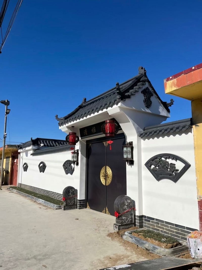 仿古建材一站式服务平台
生产：青砖、青瓦、琉璃瓦、S连锁瓦、仿古砖雕、仿古地砖（第 6 张）