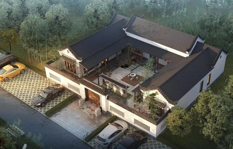 仿古建材一站式服务平台生产：青砖、青瓦、琉璃瓦、S连锁瓦、仿古砖雕、仿古地砖、五（第 4 张）