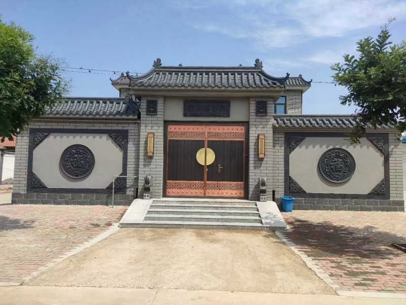 仿古建材一站式服务平台生产：青砖、青瓦、琉璃瓦、S连锁瓦、仿古砖雕、仿古地砖、五（第 8 张）