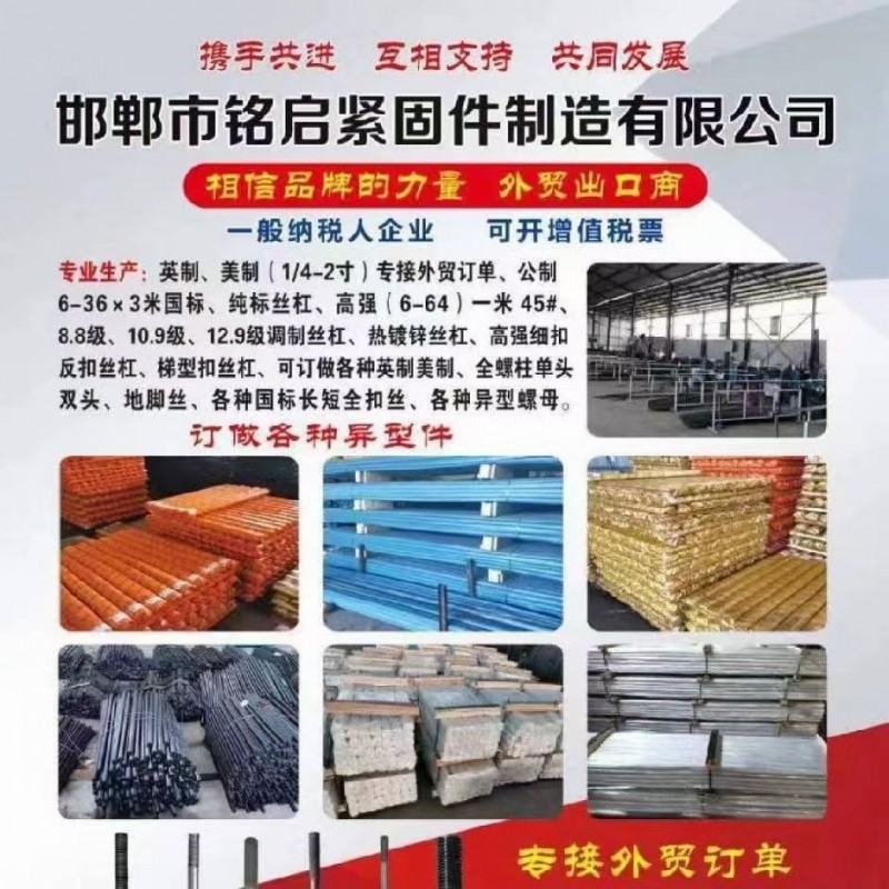 专业生产加工各种(1-3米)美制(UNC)、英制(BSW)、德制(DIN975)（第 9 张）