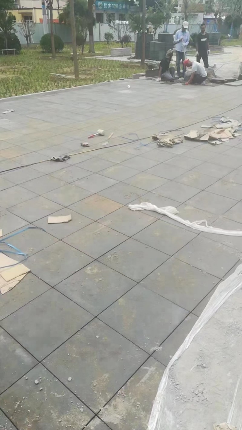 水泥铺地砖院子砖水磨石地砖价格便宜质量好防滑抗冻抗压规格400*400*23每平（第 3 张）