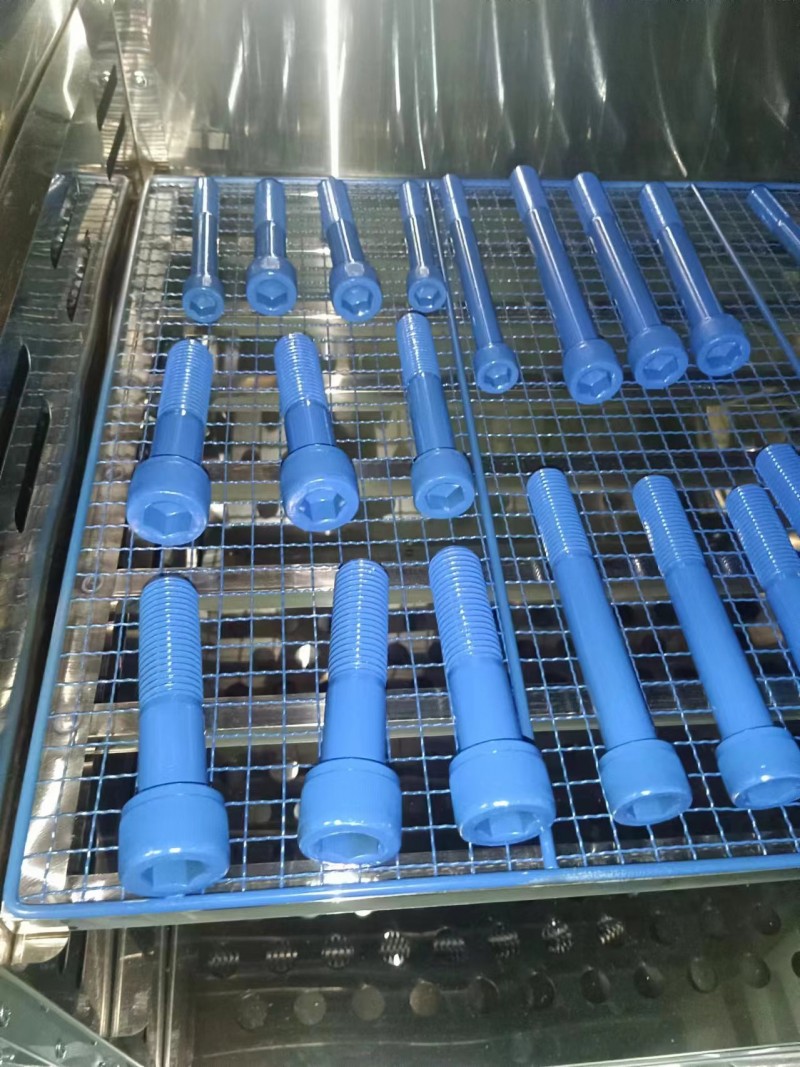 专业特氟龙涂层加工，静电喷漆加工，各种颜色，各种异性件，工件最长可达10米，表面（第 3 张）