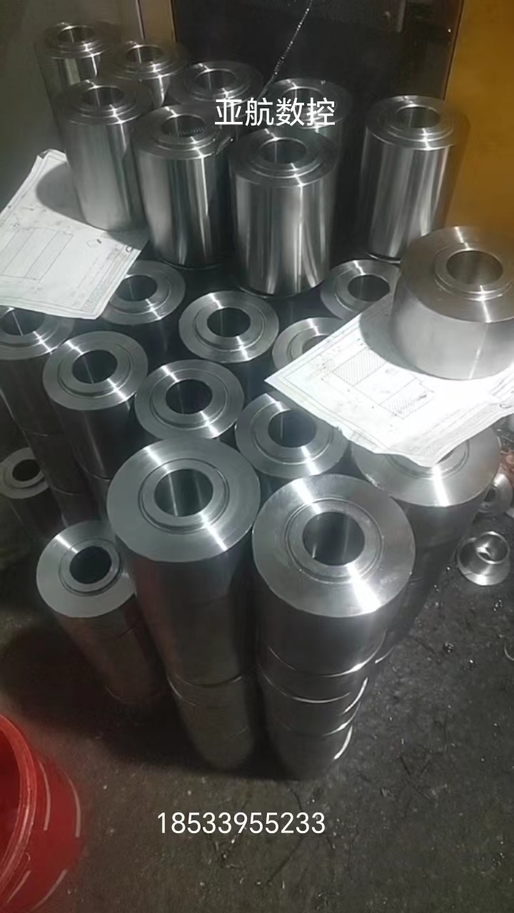 亚航数控加工定做各种梯形扣丝杠，梯形扣螺母，盖母圆弧滑轮，异型螺纹，可过通止规，（第 6 张）